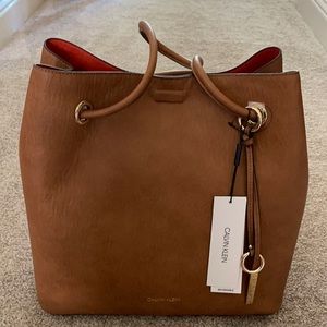 Calvin Klein Gabrianna Reversible Bag New with tag